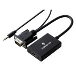 Volkano Append Series VGA Male to HDMI Female Converter